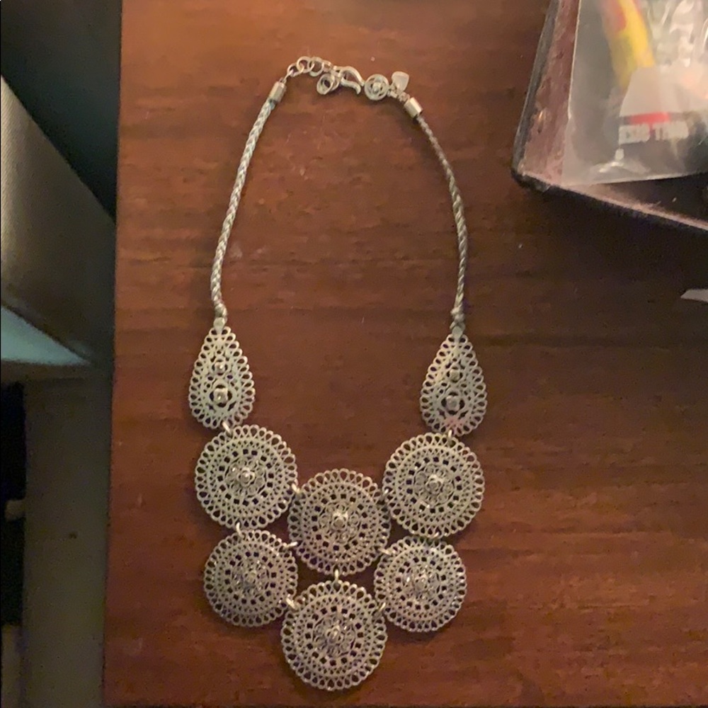 Beautiful and unique silver necklace